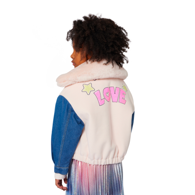 BLOUSON, VESTE JAS ROZE MOED