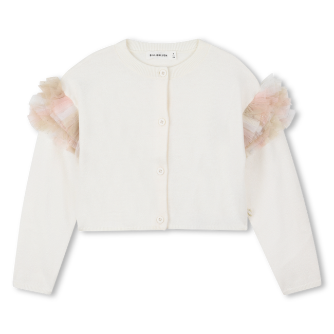 CARDIGAN TRICOT WOLLEN VEST IVOOR