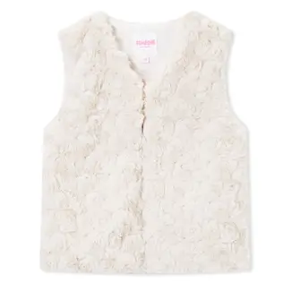 Someone Gilet no sleeves NEL-SG-13-E DRE DARK ECRU