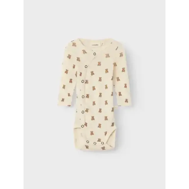 NBNNalu Wo/Mo LS Slim Wrap Body Turledove melange