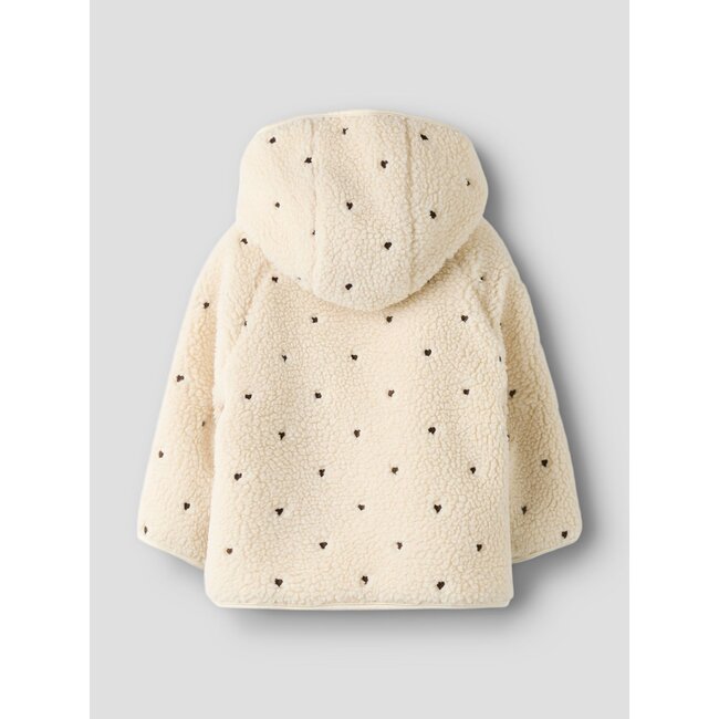 NBNNalo Loose Jacket Turtledove/Hearts