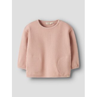 Lil'Atelier NBFNoella LS Oversize Sweat Cameo Rose