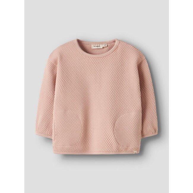 NBFNoella LS Oversize Sweat Cameo Rose