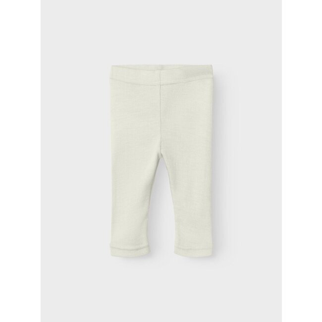 NBNNalu Rib Wo/Mo Slim Legging Turtledove melange