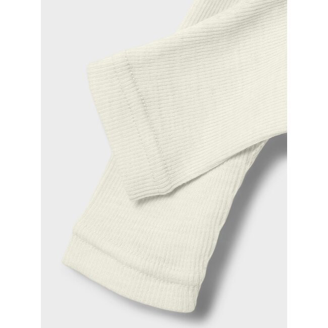 NBNNalu Rib Wo/Mo Slim Legging Turtledove melange