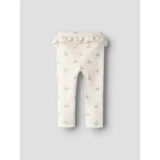 NBFGavo Efi Slim Legging Pastel Parchmen/Swan