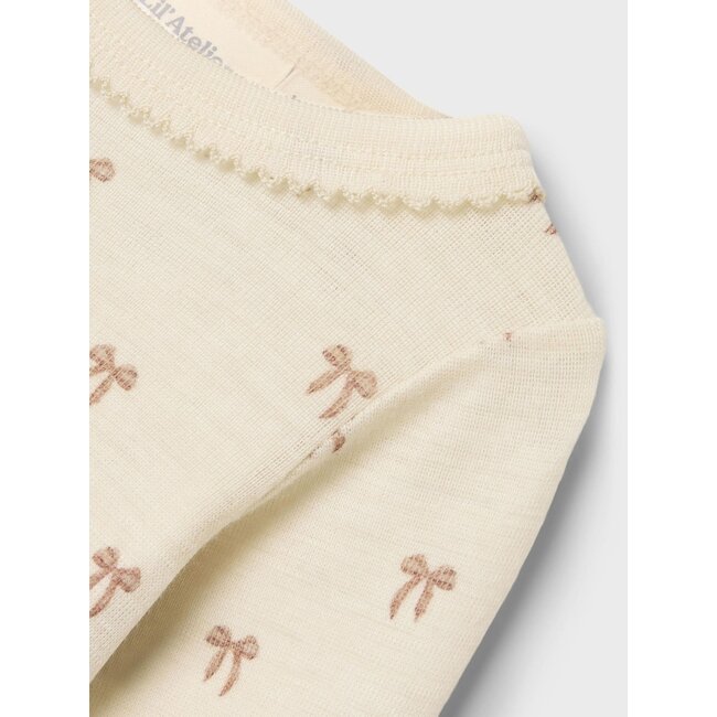 NBFNalu Ls Wo/Mo Body turtledove/melange