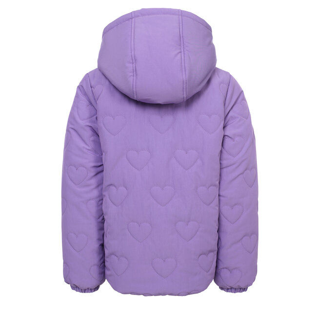 Little quilted hearts outerwear jack 602 BRIGHT LILAC
