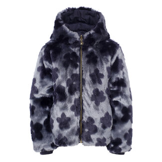 Looxs Little Little reversible outerwear jacket 190 navy