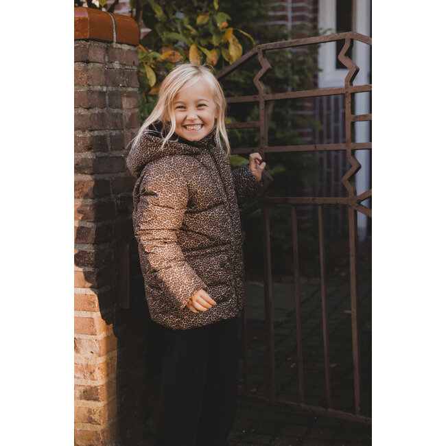 Little fake down outerwear jacket 925 panther AO