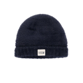 Looxs Little Little hairy knit hat 190 navy