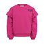 Looxs Little 2531-7307-274 Little sweater with ruffles 274 magenta pink