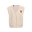 2531-7016-008 Little teddy gilet 8 Dove white