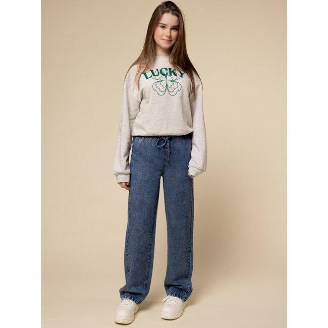 2531-5645-165 10Sixteen Denim loose pants 165 Jeans Blue