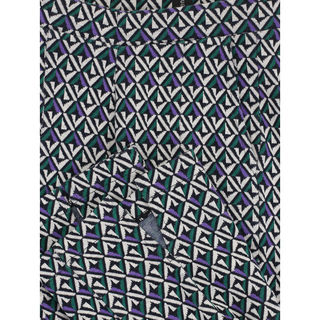 2531-5613-886 10Sixteen Jaquard Pants 886 CloverJaquard