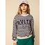 2531-5315-158 10Sixteen Sweater 158 Marine Stripe