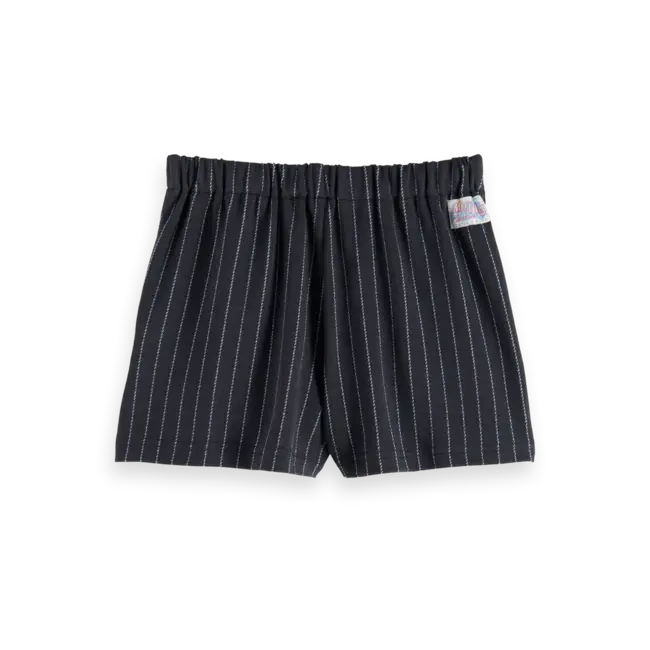 Pinstripe skort 030 Medium Grey Charcoal Cerulean Pinstripe