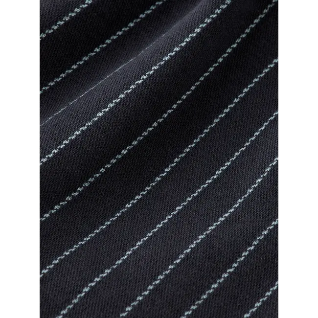 Pinstripe skort 030 Medium Grey Charcoal Cerulean Pinstripe