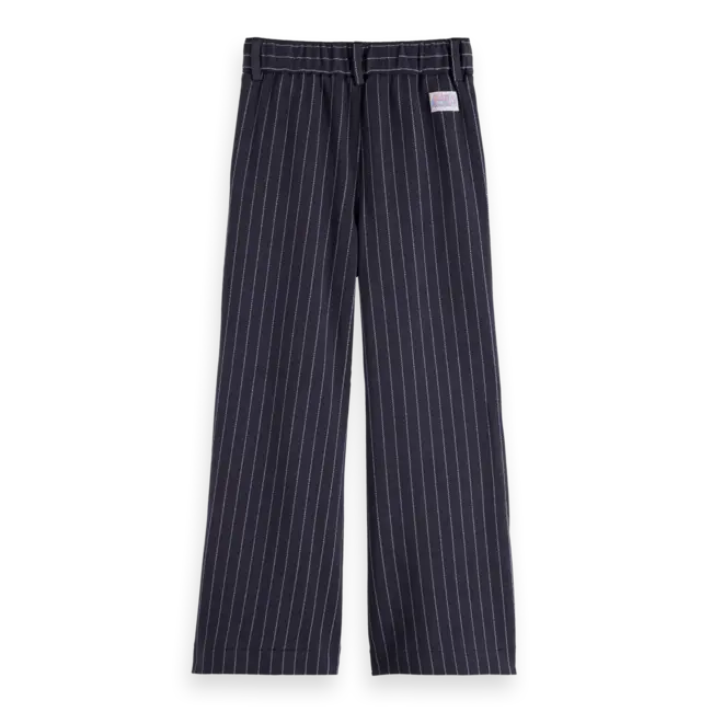 Wide-leg pinstripe pants 030 Medium Grey Charcoal Cerulean Pinstripe