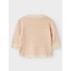 NBFNadie LS Loose Knit Cameo Rose