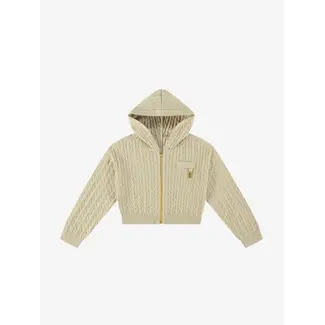 Nik&Nik Xia Cable Cardigan 5524 Oak Sand