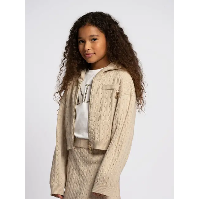 Xia Cable Cardigan 5524 Oak Sand