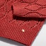 Openwork glitter jersey - 075 paprika
