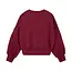 Sweater Crochet Burgundy 4550 Red Plum