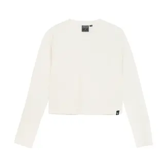 Indian Blue Jeans Cropped Longsleeve White 1103 Cloud