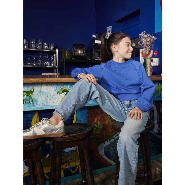 Sweater Raglan  Blue 7945 Amparo Blue