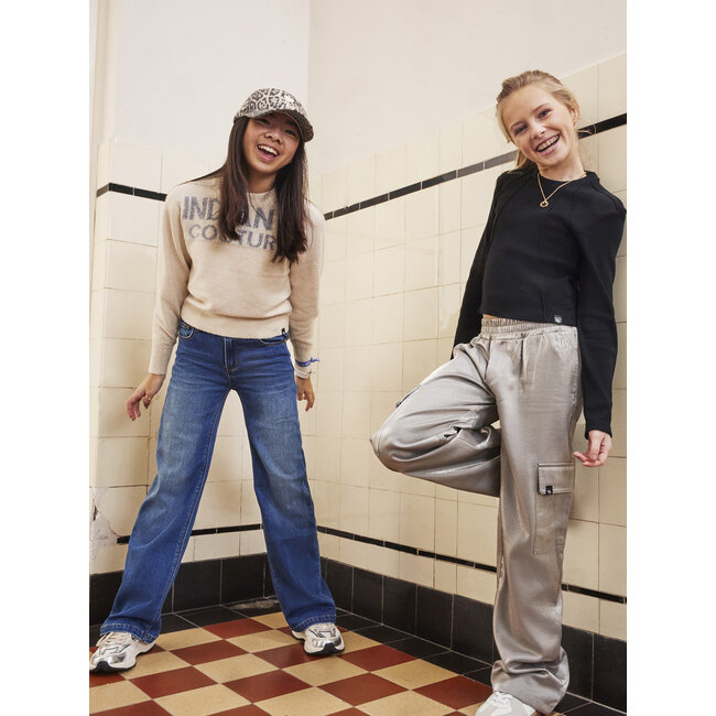 Knitted Sweater Text Sand 2020 Sandshell