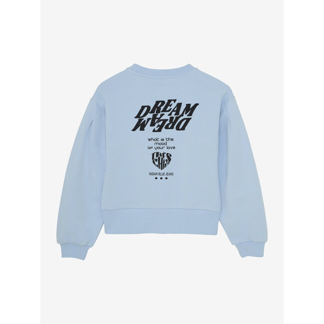 Sweater Embroidery Blue 7119 Chambray Blue