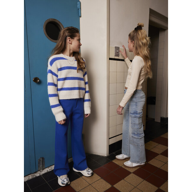 Pants Wide Leg  Blue 7945 Amparo Blue