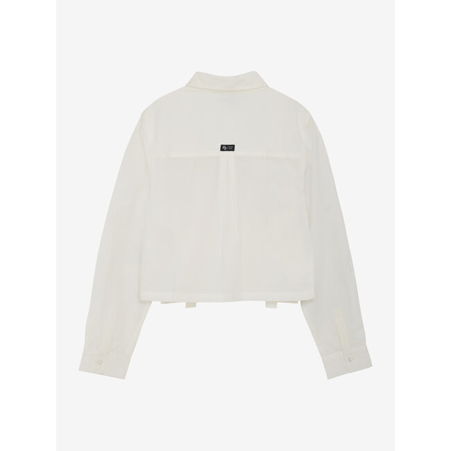 Shirt Cropped  White 1103 Cloud