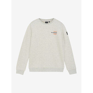 Indian Blue Jeans Loose fit Sweat Melange Grey 1231 Light Grey Melange