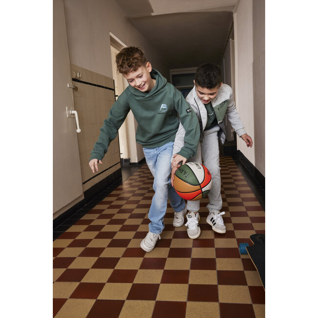 Oversized Hoodie Discover Green 9651 Dark Forest