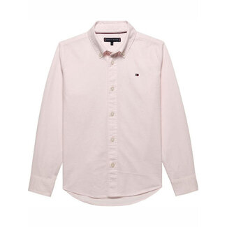 Tommy Hilfiger FLAG OXFORD SHIRT LS, TOG Light Pink /