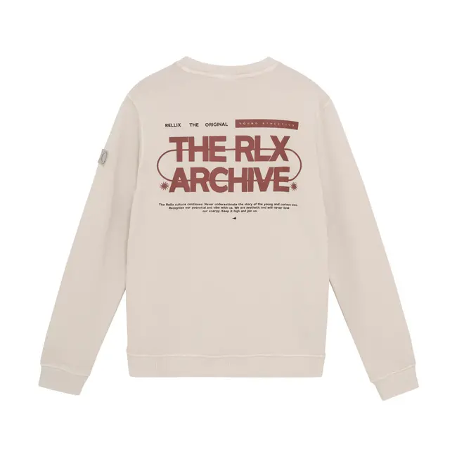 Sweater Chest and Backprint  Grey 1402 Wind Chime