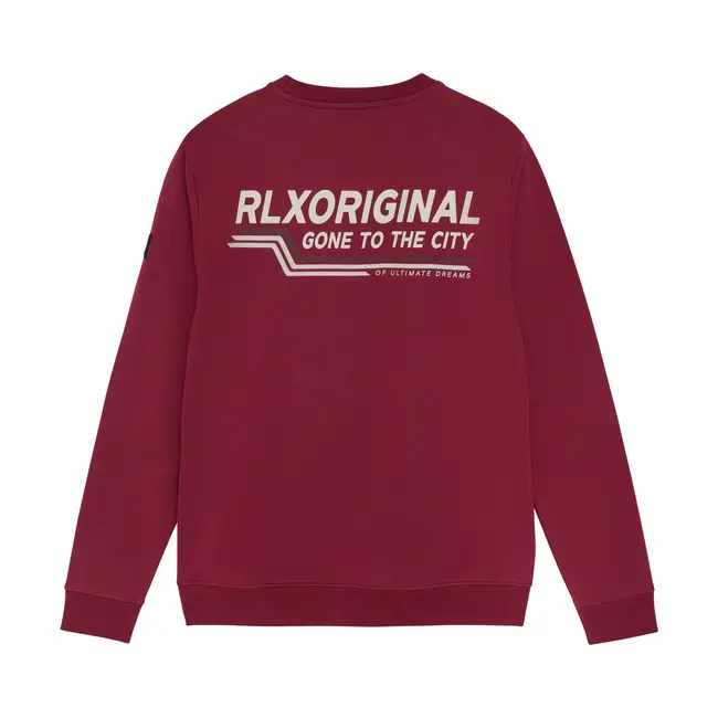 Sweater RLXoriginal Backprint  Red 4926 Cordovan