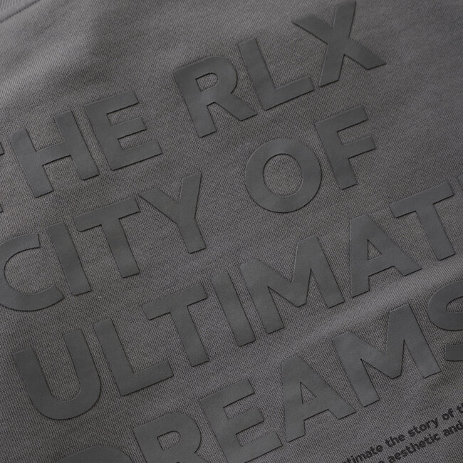 Sweater RLX Backprint  Grey 1804 Poppy Seed