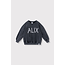 Kids knitted alix on tour sweater chacoral grey