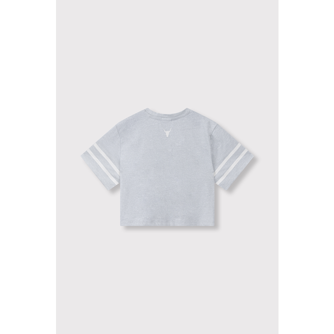 Kids knitted lurex sports t-shirts