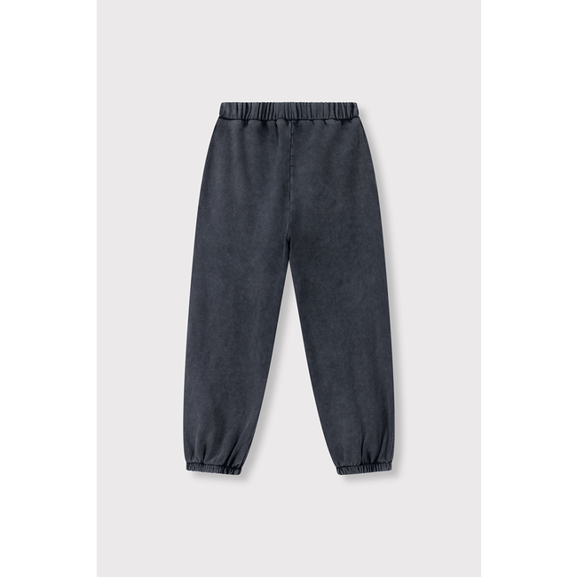 Kids knitted bull logo pants