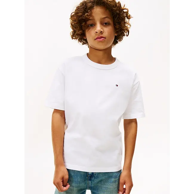 CAMP TOMMY PRINT TEE, YBR White