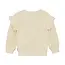 Sweater Jaquard Ruffle White 1700 Off White