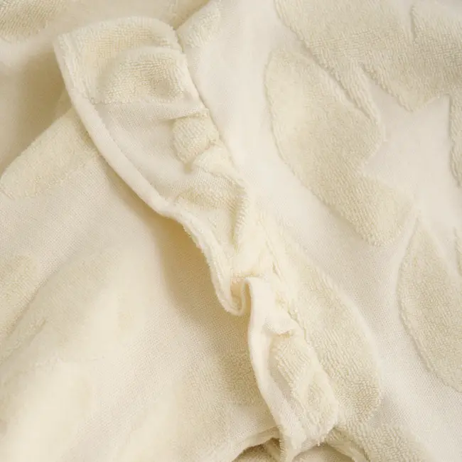 Sweater Jaquard Ruffle White 1700 Off White