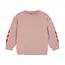 Sweater Heart Embroidery Rose 5013 Pale Mauve