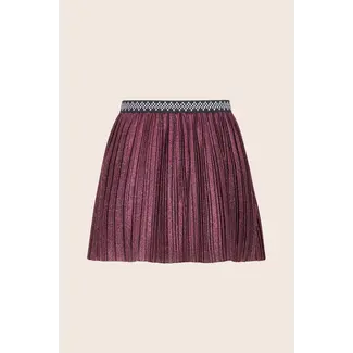 Like Flo Solly Flo girls plissé glitter skirt 615 Cherry