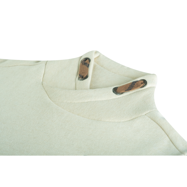 Sweater long sleeves XEBO-SB-16-B EM ECRU MELANGE