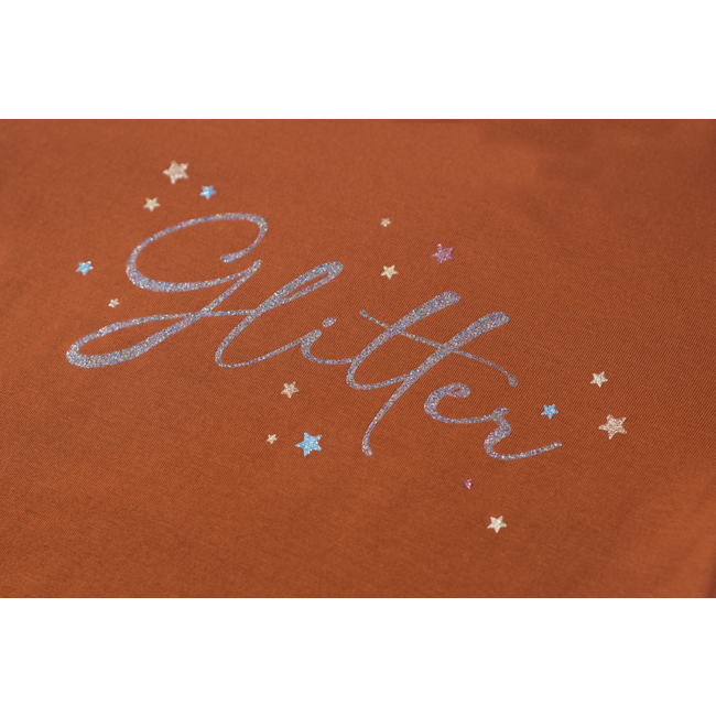 T-shirt long sleeves WILLA-SG-03-H C COGNAC